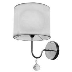 BRAVA LAMPA KINKIET D-22 1X60W E27 BIAŁY