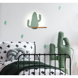 Cactus 2 lampa kinkiet 4w led 4000k iq kids zielony