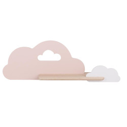 CLOUD LAMPA KINKIET ŚCIENNY 5W LED IQ KIDS RÓŻOWY+BIAŁY