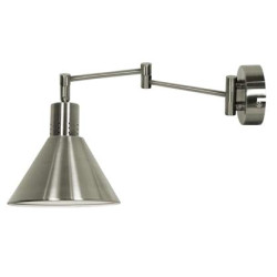 COPENHAGEN LAMPA KINKIET 1X40W E14 SATYNA