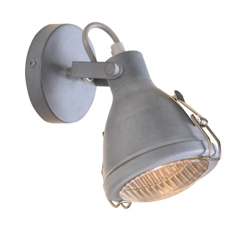 CRODO LAMPA KINKIET 1X40W E14 SZARY