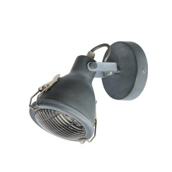 CRODO LAMPA KINKIET 1X40W E14 SZARY