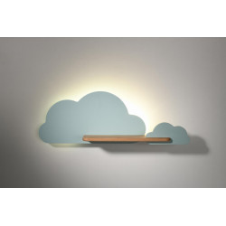 LAMPA CLOUD KINKIET ŚCIENNY 5W LED IQ KIDS NIEBIESKI