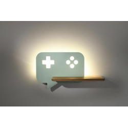 LAMPA CONSOLE KINKIET ŚCIENNY 5W LED IQ KIDS MIĘTOWY