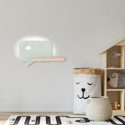 LAMPA CONSOLE KINKIET ŚCIENNY 5W LED IQ KIDS MIĘTOWY