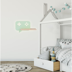 LAMPA CONSOLE KINKIET ŚCIENNY 5W LED IQ KIDS MIĘTOWY