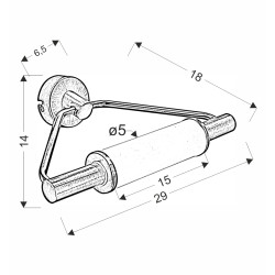 MAJOR LAMPA KINKIET ŁAZIENKOWY 2X40W G9 SATYNA NIKIEL