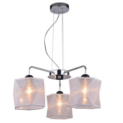 NOSJA LAMPA WISZĄCA 3X40W E27 CHROM