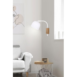 RUPI LAMPA KINKIET 1X40W E27 BIAŁY