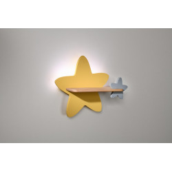 STAR LAMPA KINKIET ŚCIENNY 5W LED IQ KIDS Z PRZEWODEM Z WŁ. I WTYCZKĄ