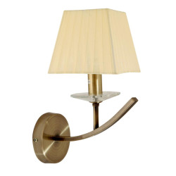 VALENCIA LAMPA KINKIET 1X40W E14 PATYNA 15X36