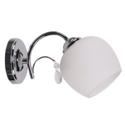 ZACHERA LAMPA KINKIET 1X40W E27 BIAŁY