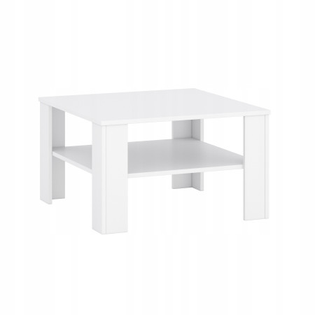 Ława stolik kawowy stół salon 68x68 cm kolor biały