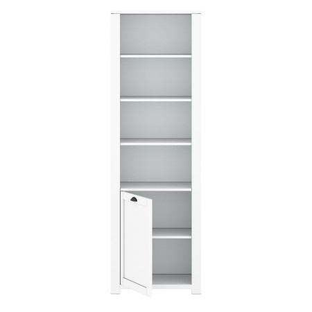 MONE R LIVING ROOM BOOKCASE 1D WHITE