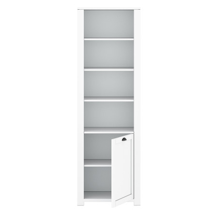 MONE R LIVING ROOM BOOKCASE 1D WHITE