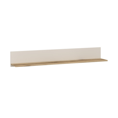 TIRION D HANGING SHELF 135 CM CASHMERE/OAK DELANO