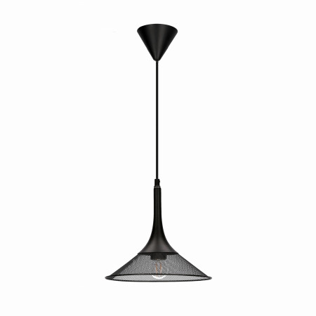 LAMPA WISZACA KIRUNA S 1 CZARNY 110x25x25