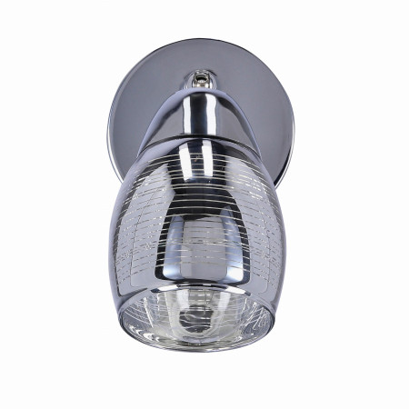 MILTON LAMPA KINKIET 1X10W E14 LED CHROM