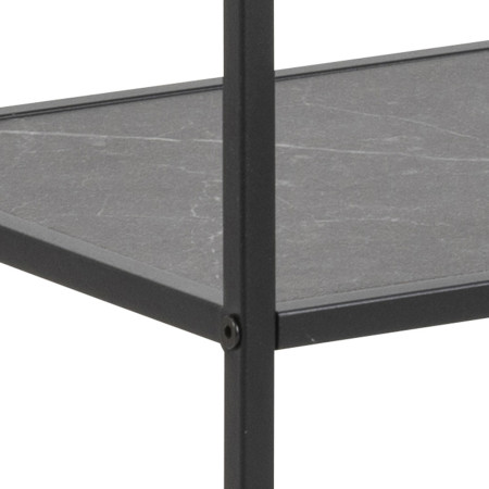 Regał Infinity niski black marble