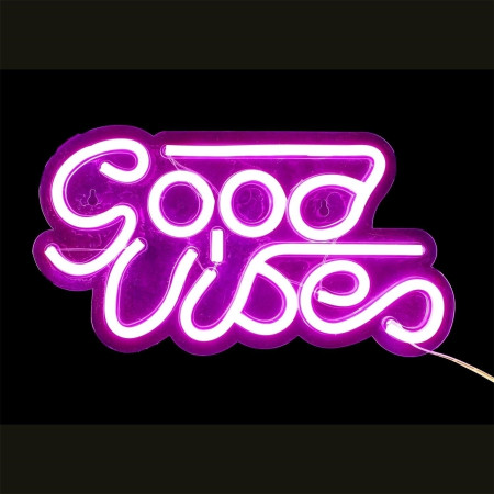 Lampa Good Vibes Neon LED