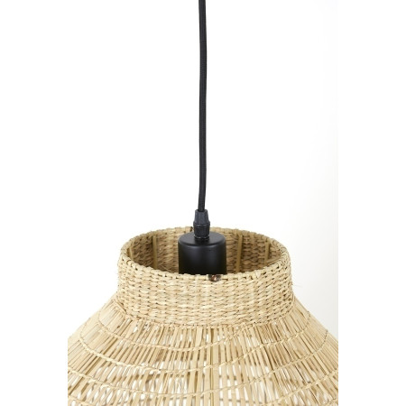 Lampa wisząca Latika 45x30 cm naturalna