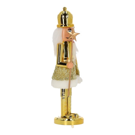 Figurka Dziadek do orzechów 28cm Gold     w koronie