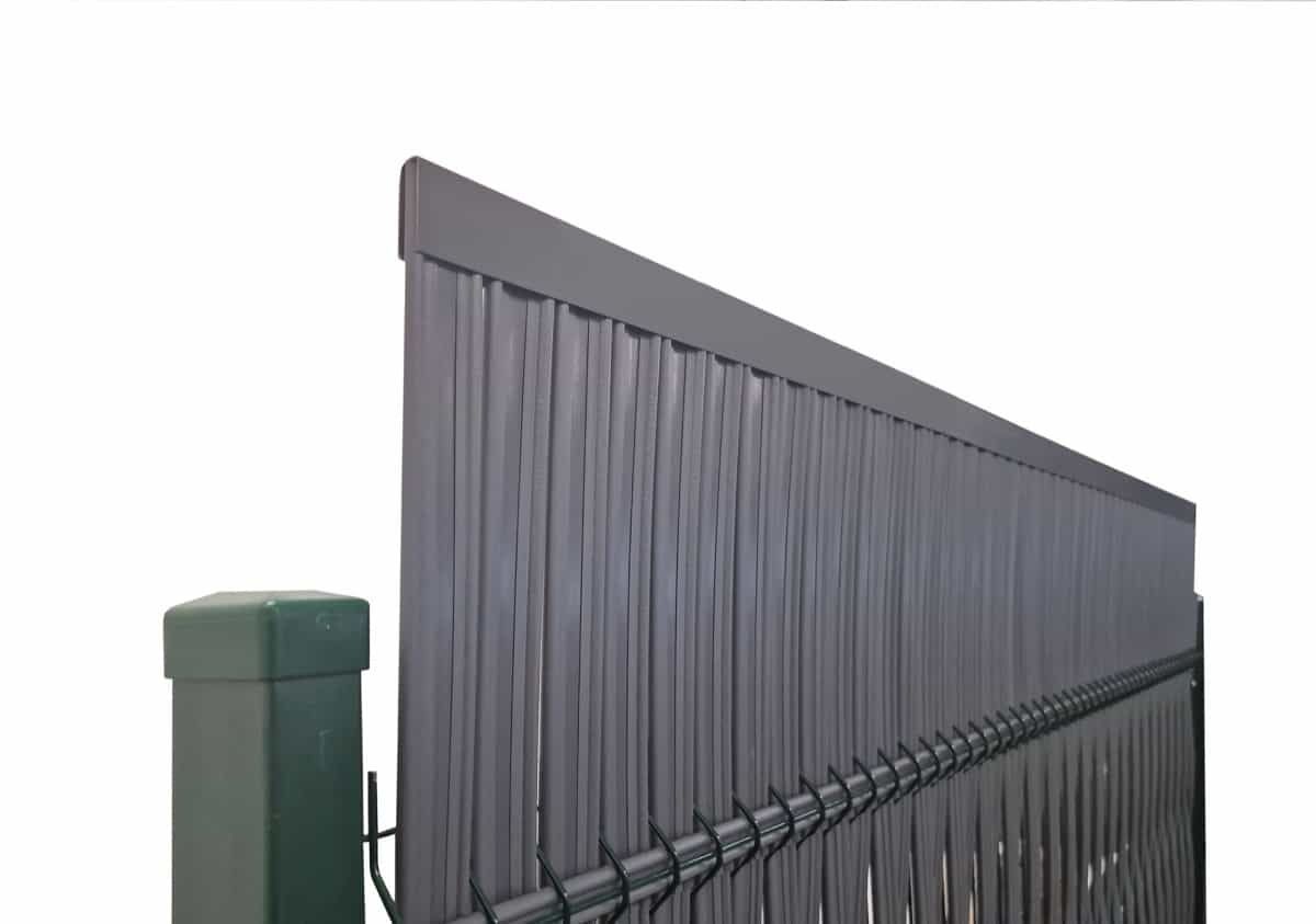 Fence panel strips set narrow 44-62mm 153x250cm RD03 Grey - photo 10