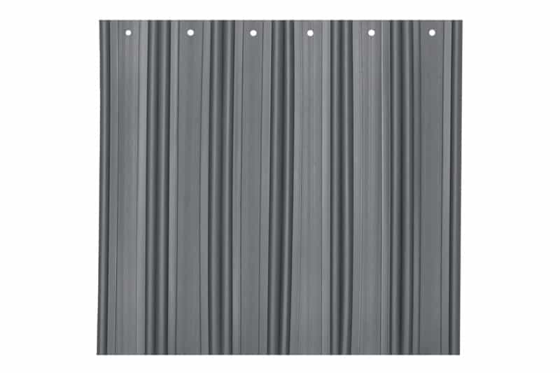 Fence panel strips set narrow 44-62mm 153x250cm RD03 Grey - photo 2
