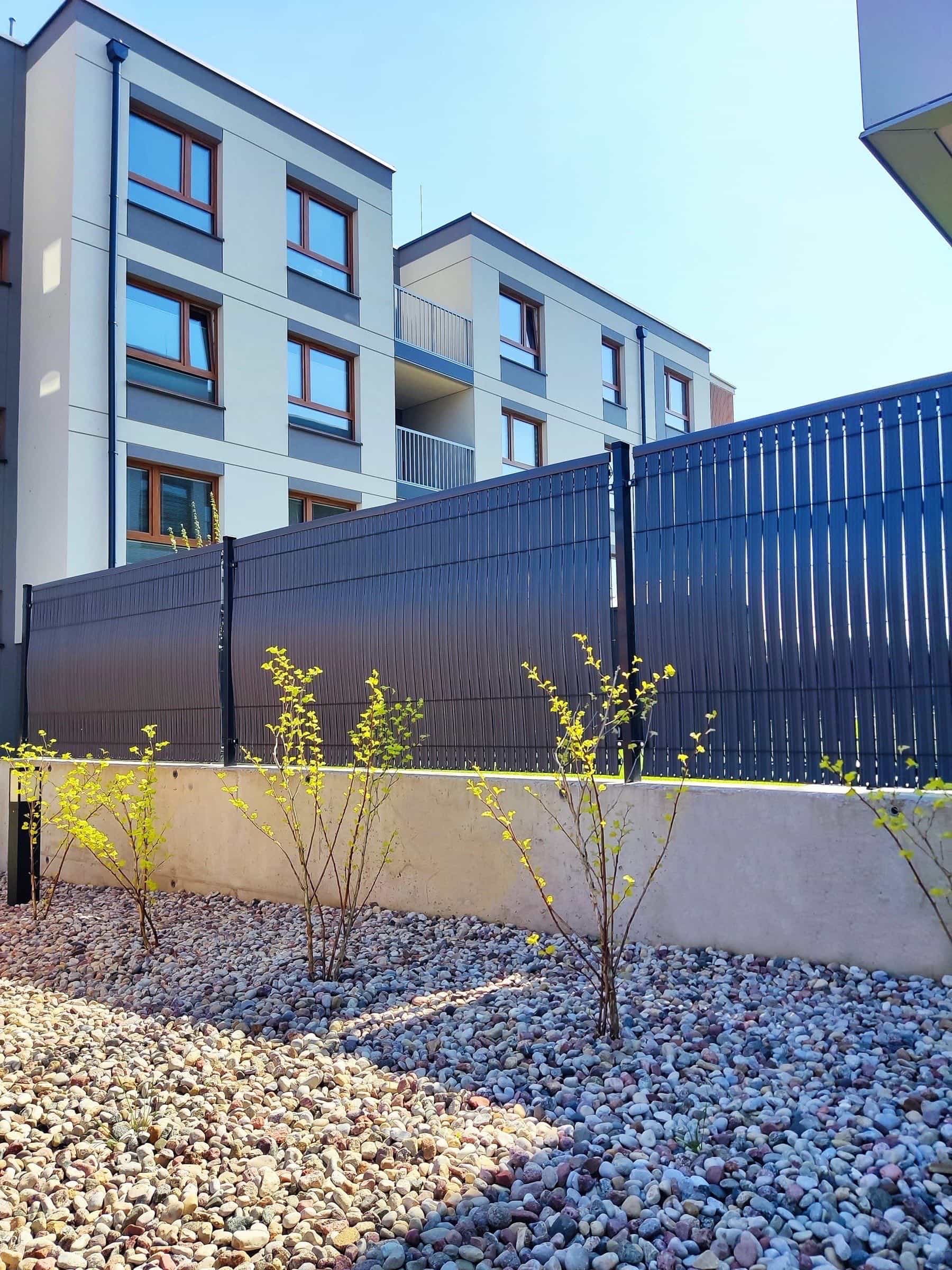 Fence panel strips set narrow 44-62mm 153x250cm RD03 Grey - photo 8