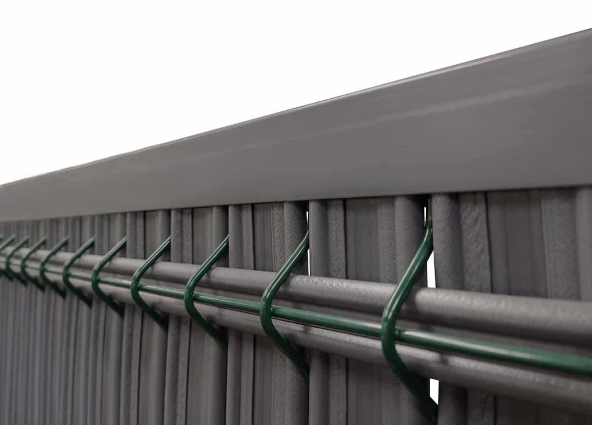 Fence panel strips set narrow 44-62mm 153x250cm RD03 Grey - photo 13