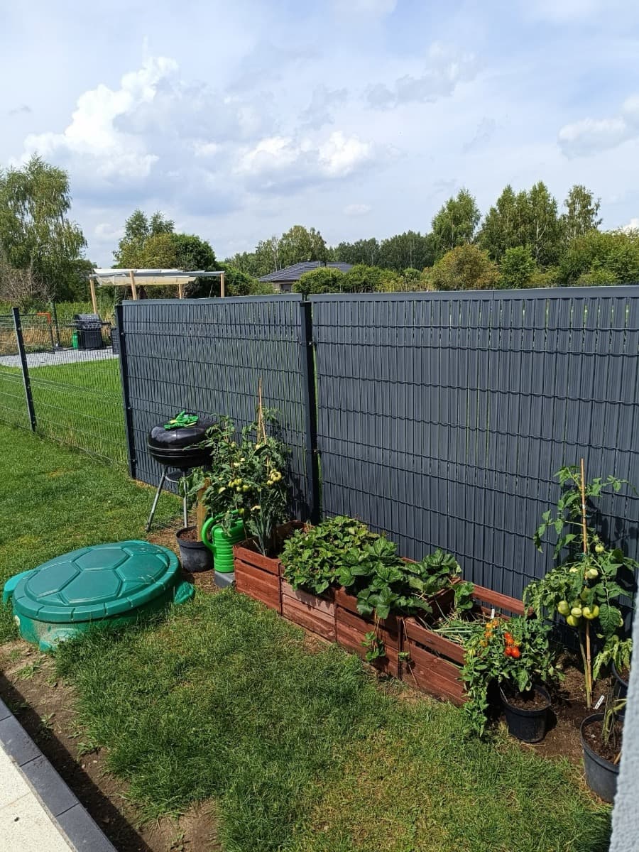 Realizacja ogrodzenia - Antracyt