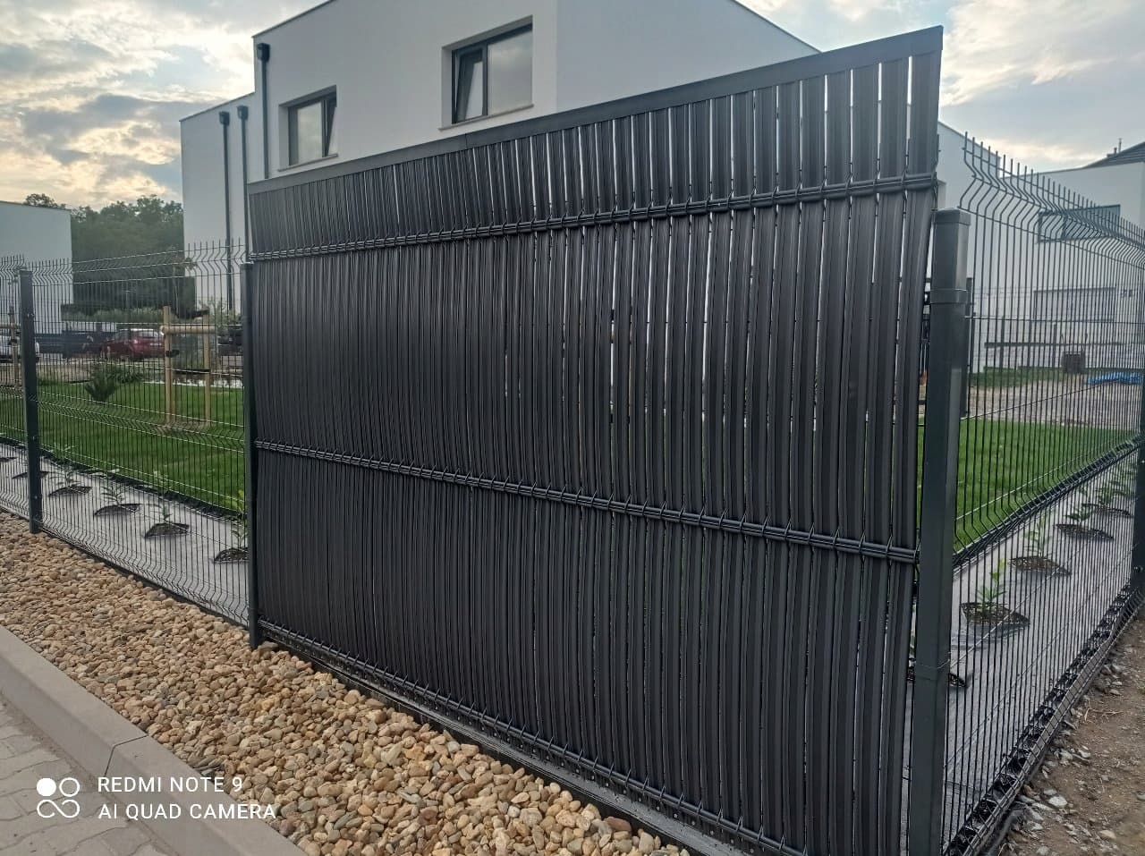 Realizacja ogrodzenia - Antracyt