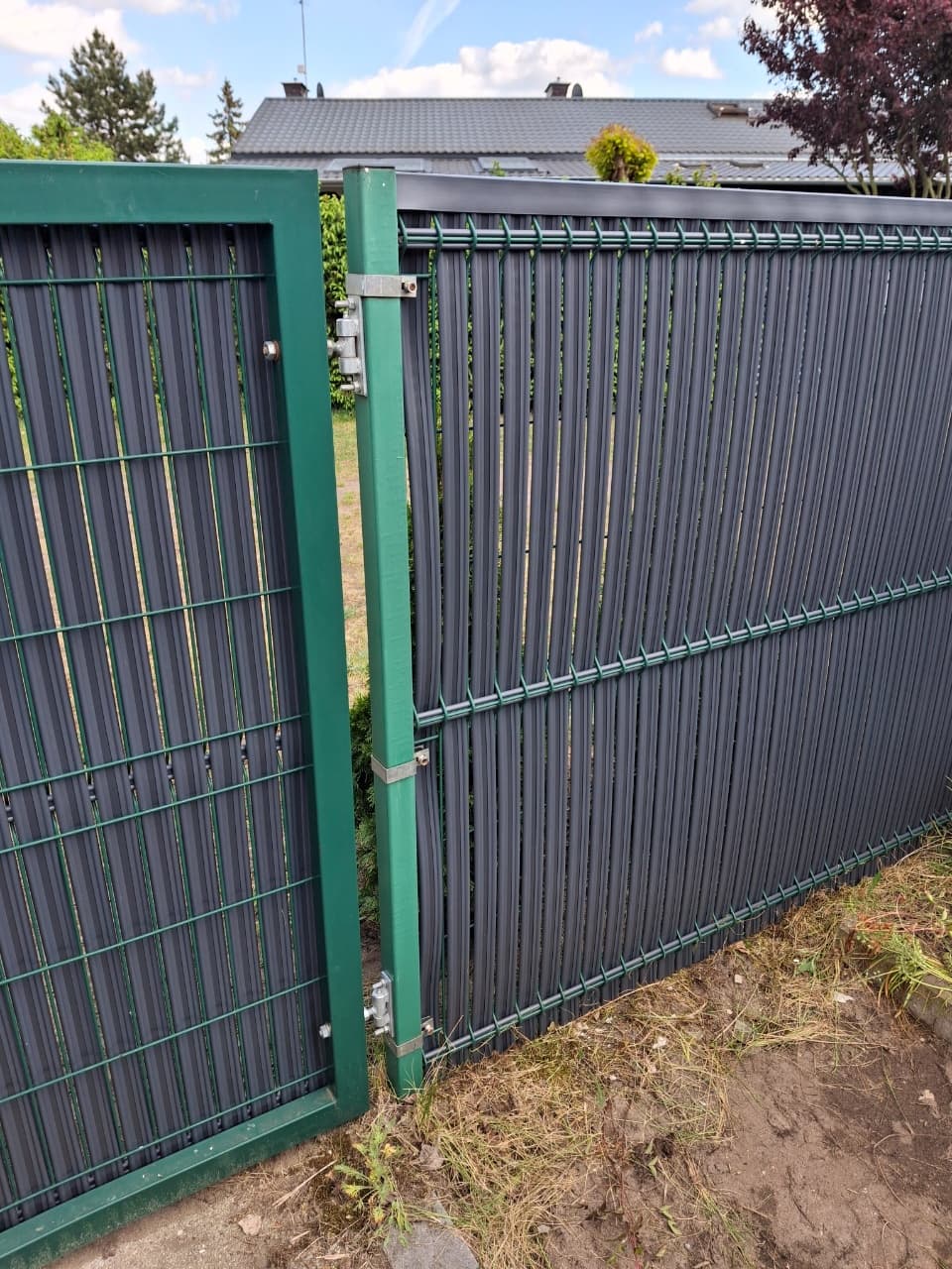 Realizacja ogrodzenia - Antracyt