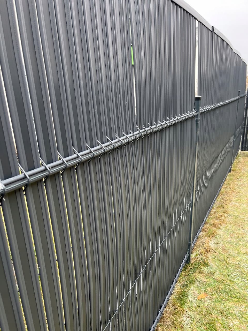 Realizacja ogrodzenia - Antracyt