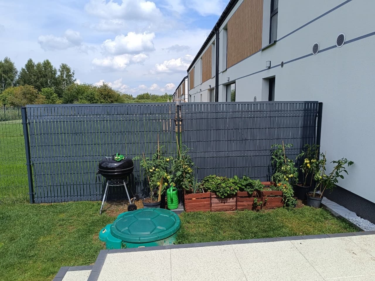 Realizacja ogrodzenia - Antracyt