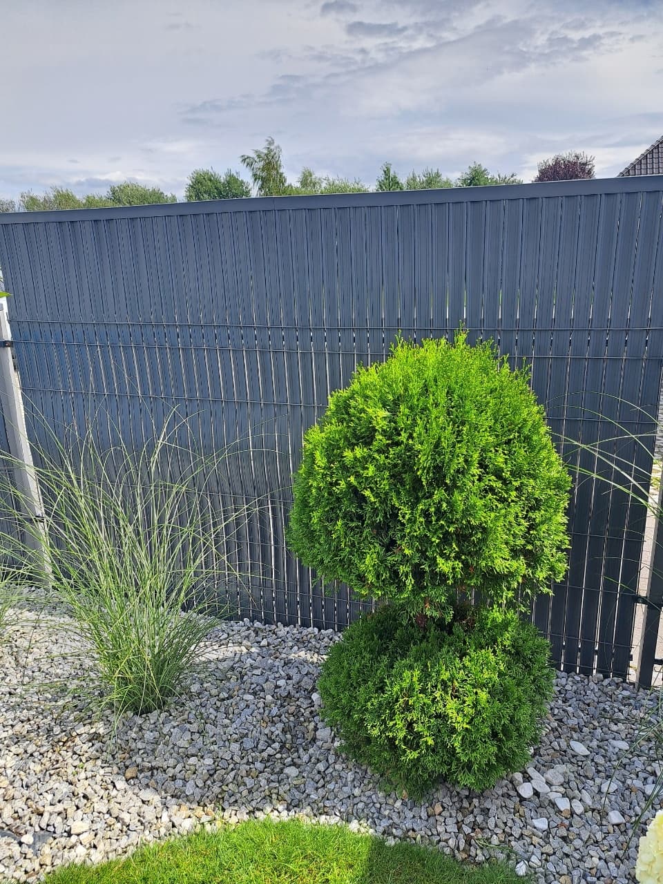 Realizacja ogrodzenia - Antracyt