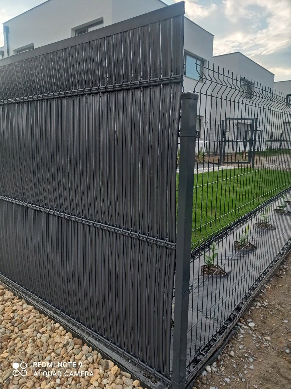 Realizacja ogrodzenia - Antracyt