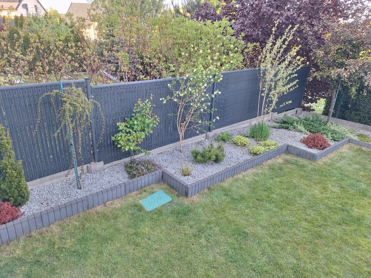 Realizacja ogrodzenia - Antracyt