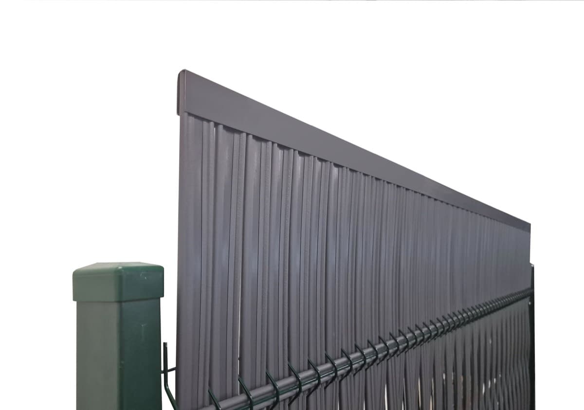 Fence panel strips set narrow 44-62mm 173x250cm RD04 Black - photo 10