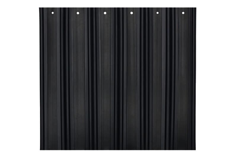 Listwy ogrodzeniowe w kolorze Czarny