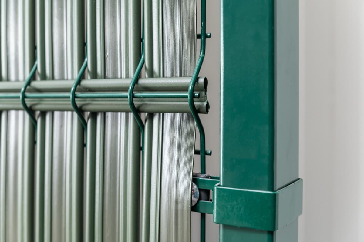 Listwy ogrodzeniowe pionowe szerokie 62-80mm 173x250cm RD12 Zielony - zdjęcie 12