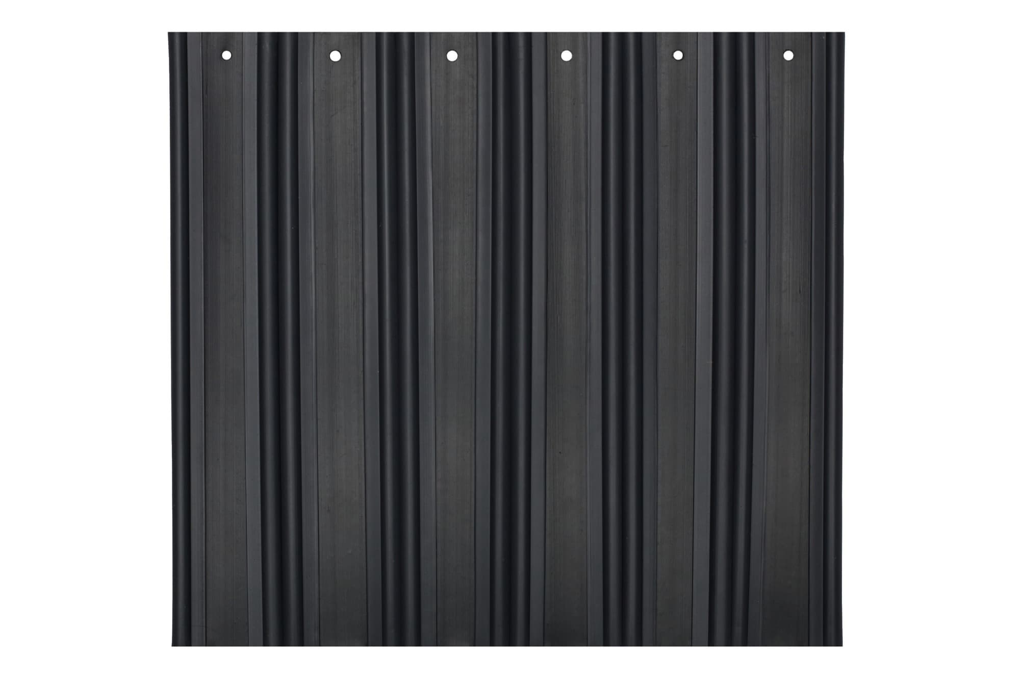 Fence panel strip narrow 44-62mm 133cm RD04 Black (single)