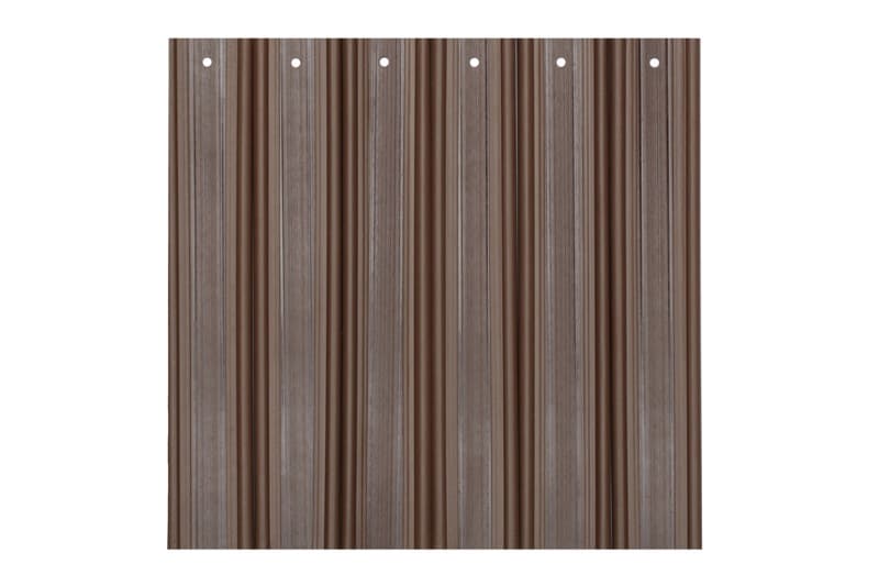 Fence panel strip narrow 44-62mm 173cm RD01 Light brown (single)